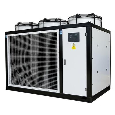 Kühlkapazität 10 bis 500 Tonnen Luftgekühlter Wasserkühler inklusive Flossen und Rohrkondensator Ideal für Umgebungstemperatur 5 bis 45 Grad Celsius
