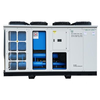 Kühlkapazität 10 bis 500 Tonnen Luftgekühlte Wasserkühlgerät 380V 3Ph 50Hz Stromversorgung 0,75KW Pumpenleistung Energie Kühlgerät