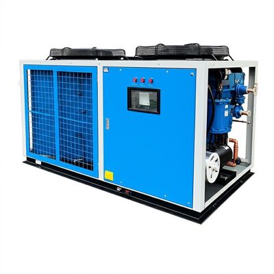 3,18 kW Eingangsleistung luftgekühlter Wasserkühler Kühlleistung 10 bis 500 Tonnen industrielles Kühlsystem für Prozesskontrolle