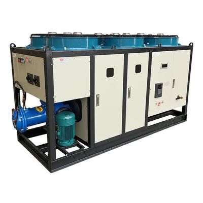Kühlkapazität 10 bis 500 Tonnen Wasserkühlchiller mit Pumpenleistung 075 kW Dauerhafte und industrielle Kühllösung