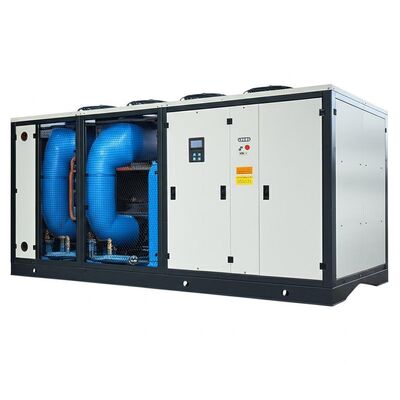 Eingangsleistung 318 kW luftgekühlter Wasserkühler 380 V 3-phasig 50 Hz Gewerbliche Wasserkühllösung Pumpenleistung 0,75 kW